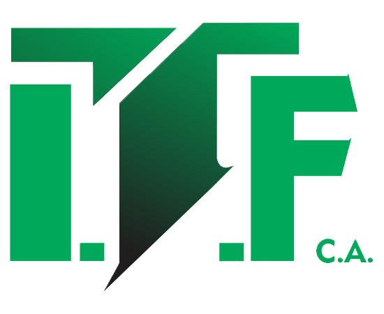 Logotipo de ITF distribuciones compañia anónima